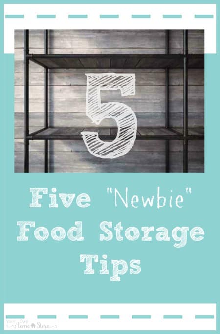 Just starting out with food storage?  Here are five things I wished I'd known years ago.