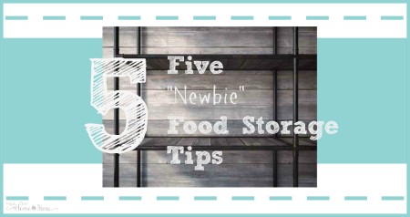 food storage tips