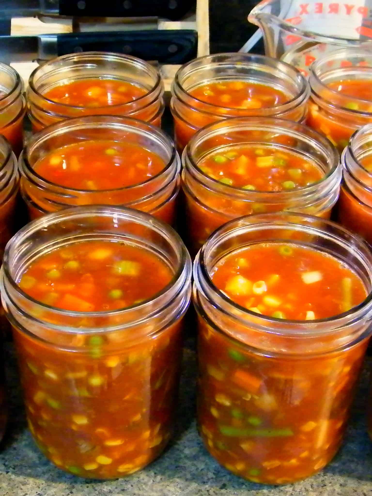 canning vegetable beef soup