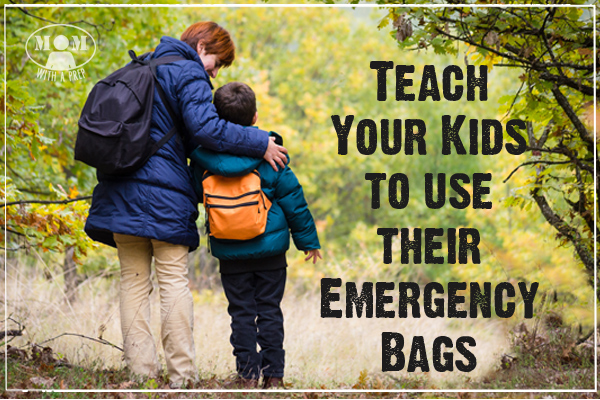Prepping Your Kids - Teach Your Kids how to use Their Bug Out Bags / 72 hour kits {Mom with a Prep}