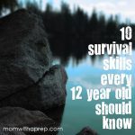 Does your twelve year old know these basic life skills? It's about time that he or she did (and frankly - all of us!) // Mom with a PREP