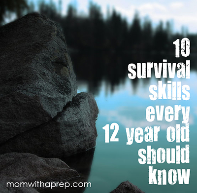 Does your twelve year old know these basic life skills? It's about time that he or she did (and frankly - all of us!) // Mom with a PREP
