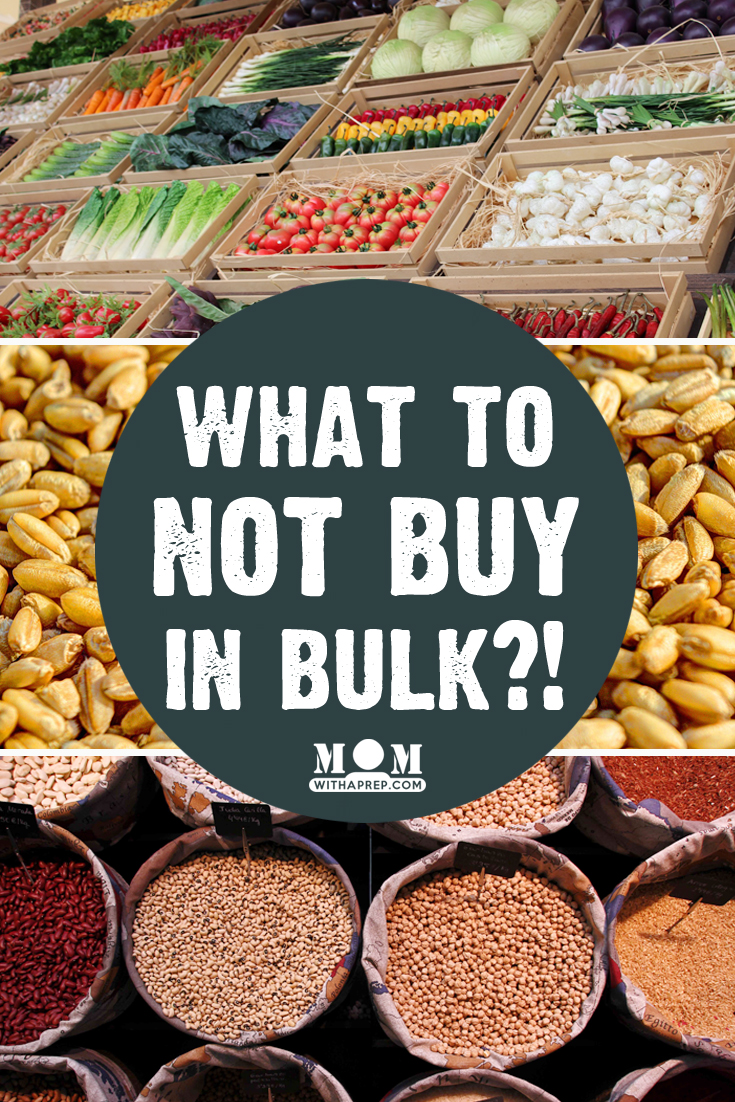 What NOT to buy in bulk? // Those things you've always thought weren't best to buy in bulk? Nuts, fresh produce, etc.? You'll be surprised that they can help you in your food storage.