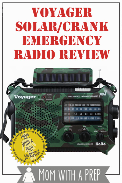 One of the most basic of emergency preparedness items any family needs is a way to be able to get information on what is going on around them. Be it for weather updates, national crisis updates or even hearing music during times of strife, a radio is a great way to get that information. Having a radio that is not dependent on the 'grid' to get that information is also really important.