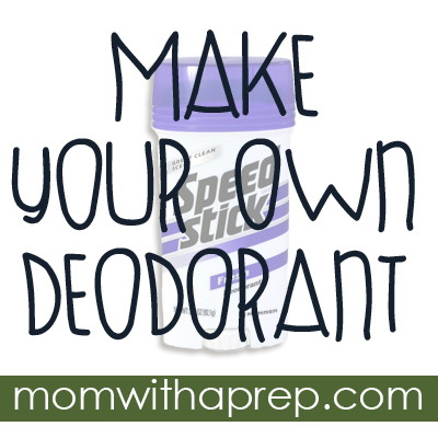 How to Make Your Own Deodorant (and why you'd even want to) - {Mom with a Prep}