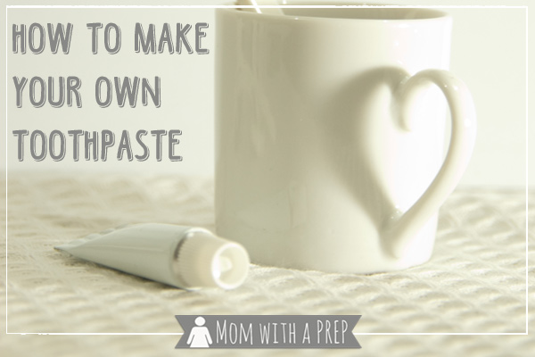 Mom with a PREP | As we look for more natural alternatives to the chemicals we fill our bodies up with everyday, we're making our own toothpaste. It's so easy, and you can do it, too!