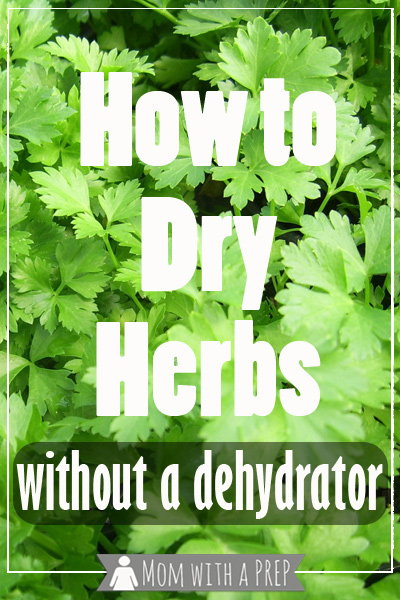 Don't have the money for a dehydrator or want to find an off-grid option to dehydrate your herbs?
