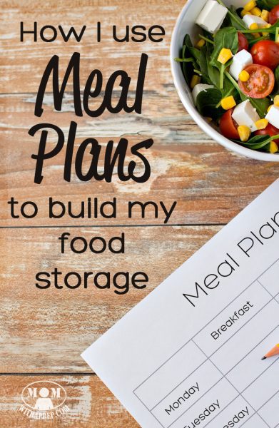 Using meal plans is a great way to get a jump on stocking your PREPared pantry for your family. Find out how to increase your stores while you plan for your week's meals! Includes a FREE PRINTABLE!