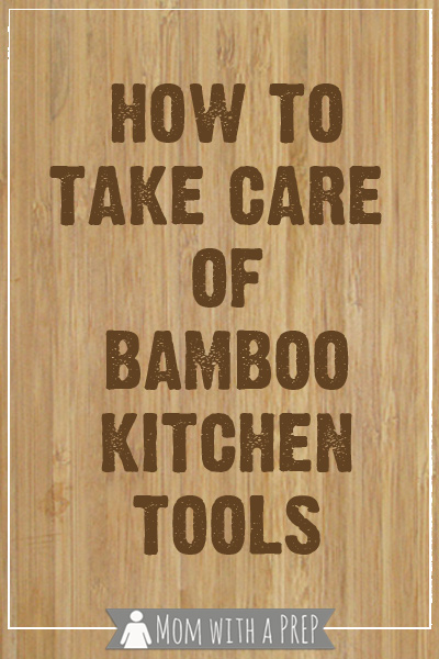 The care and keeping of bamboo kitchen tools is quite easy and helps you create a more sustainable / green kitchen.