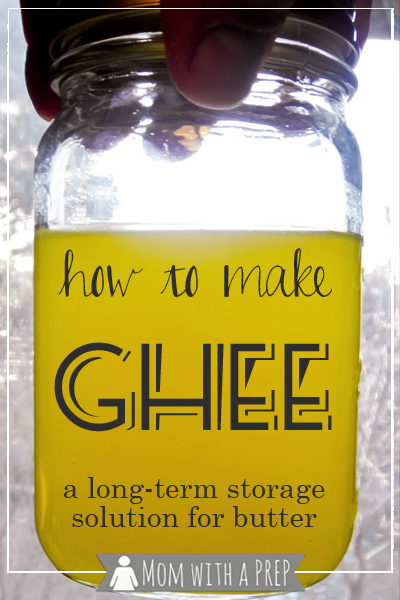 bottle: how to make ghee