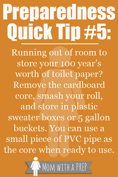 PQT #5 - Where are you gonna store all that toilet paper?!