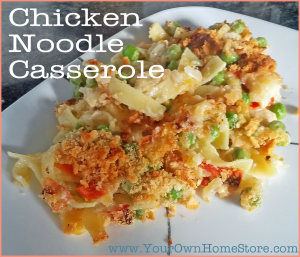 Chicken Noodle Casserole
