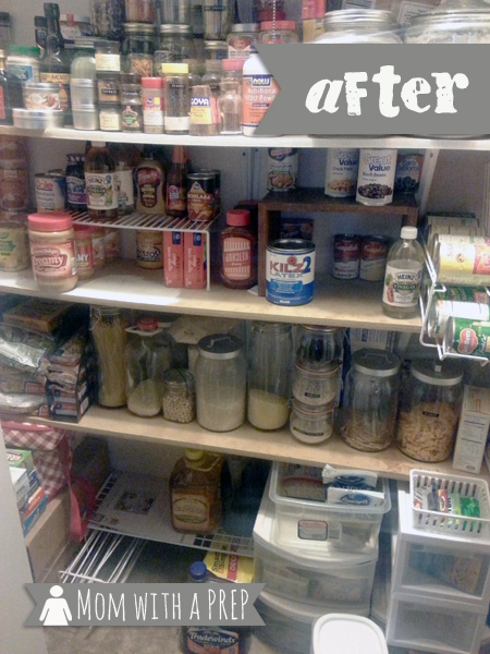It's time to Spring Clean that Pantry! Yep, it's time to clean, take stock of your food storage, and begin to SEE what you have in your pantry. Really, it won't hurt much! // Mom with a PREP