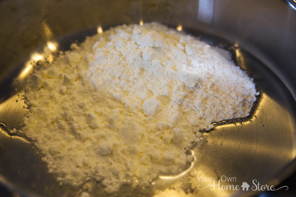 Chicken Spaghetti Flour Butter Oil