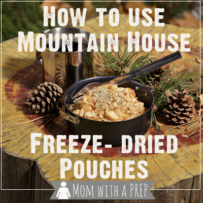 Mountain house freeze dried food