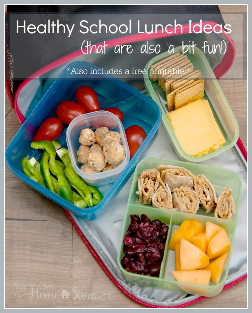 Let your kids choose (from a list of healthy school lunch ideas) what they get for lunch each day lunch-able style. https://simplefamilypreparedness.com/?p=9377