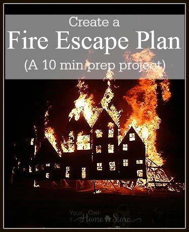 Easy Fire Escape Plan: 10 Min Preparedness Project