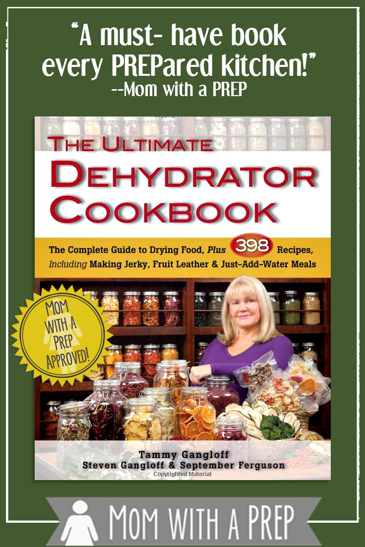 The Ultimate Dehydrator Cookbook - a must-have for every PREPared kitchen. Want to know how to dehydrate it? Read this book!