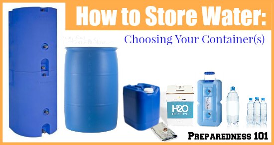 Do you know how to store water? Well, there are lots of smart ways to store water for emergencies. Learn about the pros and cons of various containers so you can choose the best one(s) for you!
