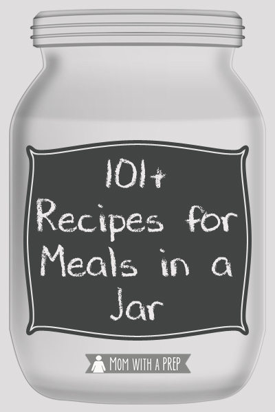 101+ recipes for meals in a jar