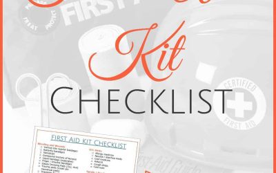 Free First Aid Kit Checklist