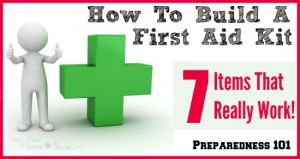 How to build a first aid kit