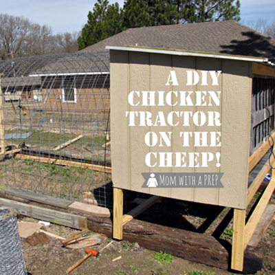 Have dreams of free ranging chickens but still want some place safe for them to be? Do you want to move them around a field or property instead of one space? A DIY Chicken Tractor might be for you!
