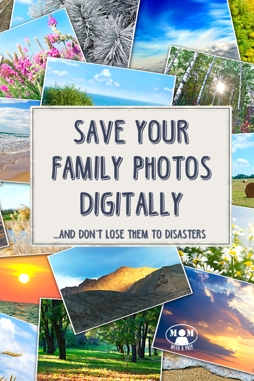 Your photo memories are precious, and you shouldn't worry about losing them to a natural weather disaster or evacuation. Learn to save them digitally to preserve a digital copy for your Family Emergency Binder. Mom with a PREP shows you all the options!