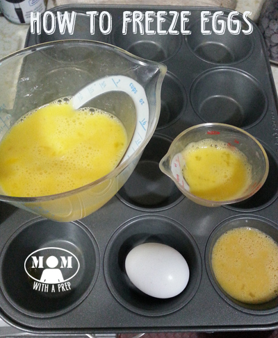 Did you know that you can actually freeze eggs? Seriously! There are a few ways that may work for you, it just takes a little trial and error to determine the best way for your needs. Find out how....