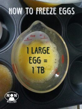 Did you know that you can actually freeze eggs? Seriously! There are a few ways that may work for you, it just takes a little trial and error to determine the best way for your needs. Find out how @ Momwithaprep.com