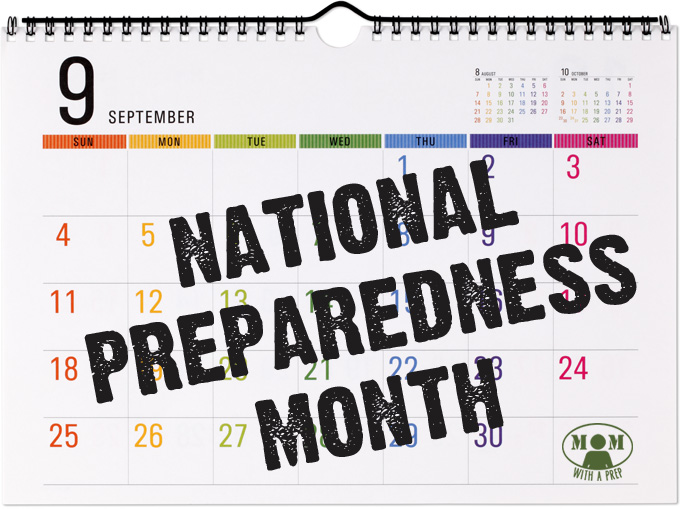 Welcome September in with a month-long focus on Emergency Preparedness for you and your family @ Momwithaprep.com #natlprep #PrepareAthon