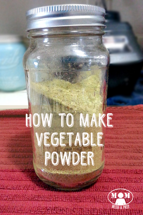 What can you do with those leftover bits of vegetables sitting in your fridge? Or what about that little bit of dehydrated vegetable at bottom of your mason jar? You don't want to throw out all that goodness...but what can you do with it? Why...make vegetable powder, of course! I'll show you how at MomwithaPREP!