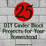 25+ DIY Cinder Block Projects for Your Home @ Momwithaprep.com