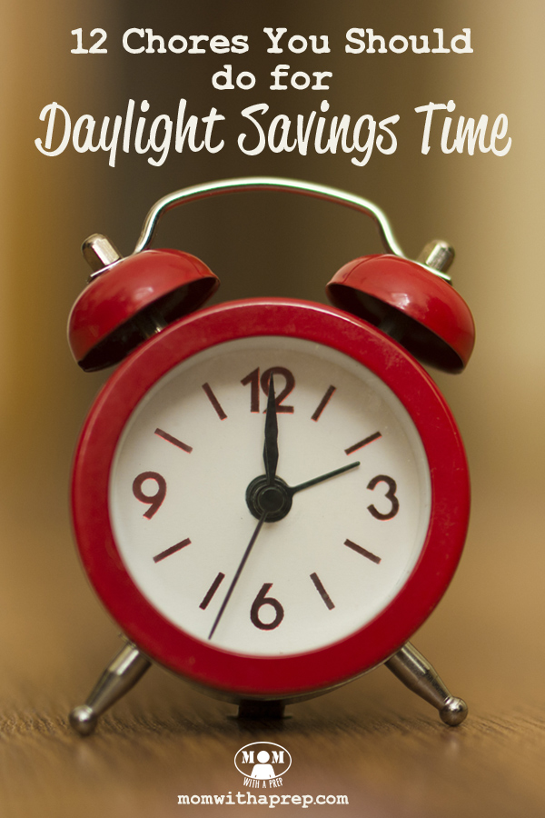 Daylight Savings Time, whether it's beginning or ending, is a great time to track those twice a month chores you need to take care of! Get the checklist here!