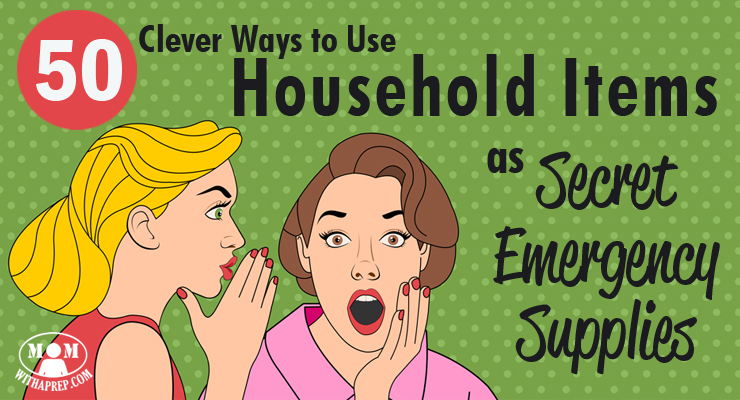 Don't throw away that broom; that single sock has a purpose; put those plastic soda bottles to work with these 50+ clever ways to use household items as secret emergency supplies!