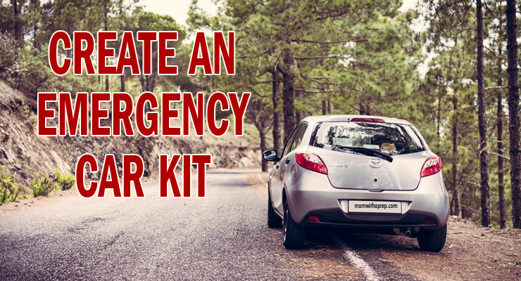Create an Emergency Car Kit for your car to prevent being stranded without supplies during breakdowns or bad weather.