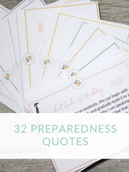 58 Mormon Preparedness Quotes From General Conference Simple Family