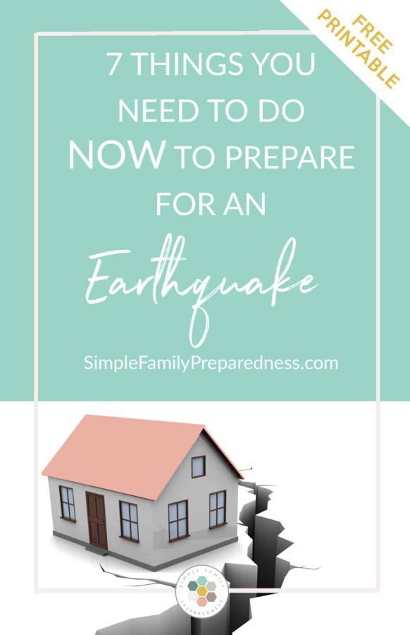 How to prepare for an earthquake checklist