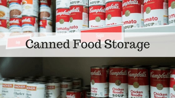 Canned Food Storage | Basics & Tips