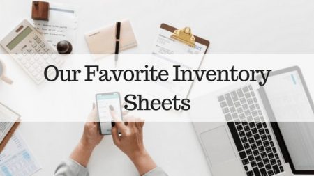 inventory sheet
