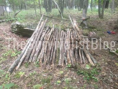 lean-to shelter