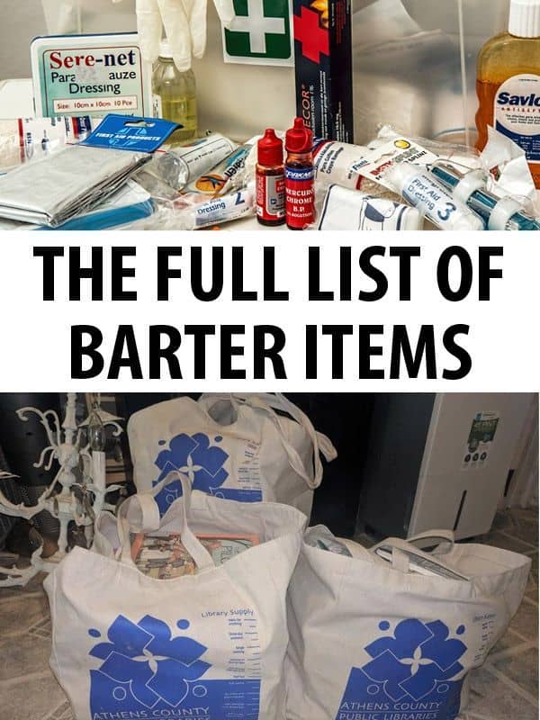 full list of bater items featured