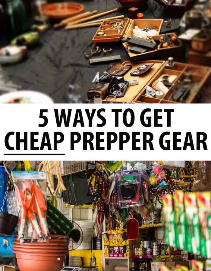 cheap prepper gear pin