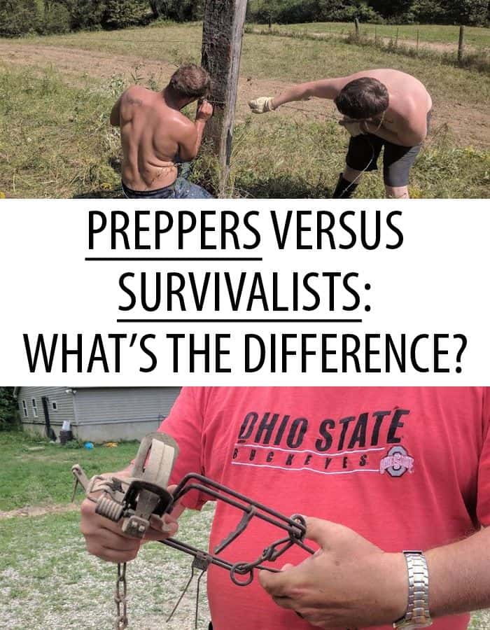 preppers vs survivalists difference pinterest