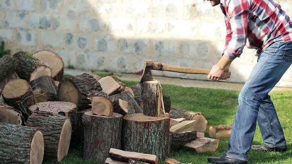 firewood choping