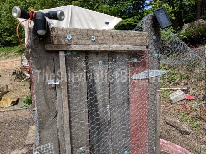 repurposing chicken run door