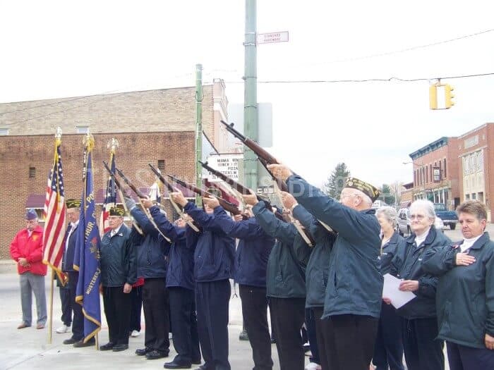 veterans shooting firearms