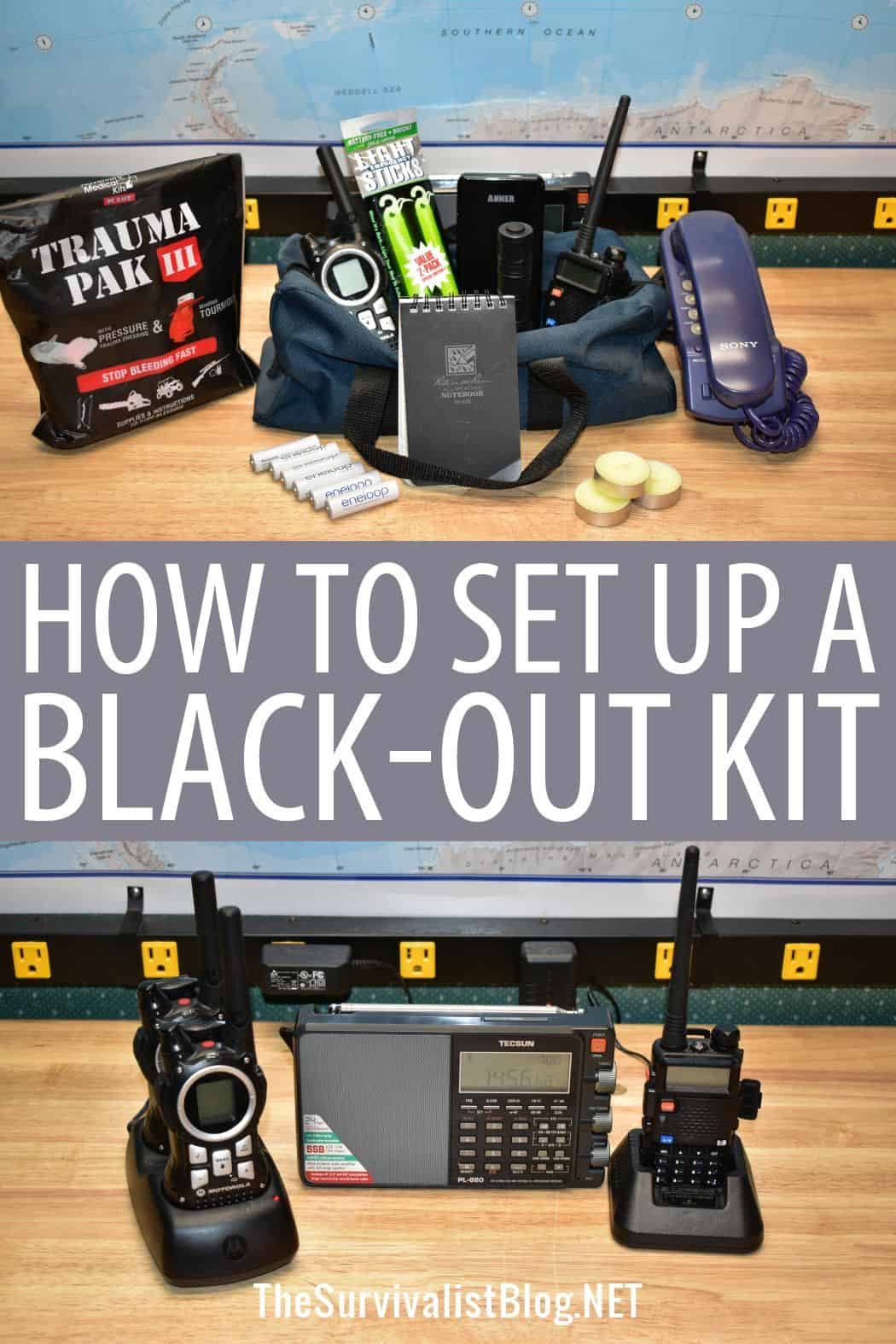 blackout kits pinterest
