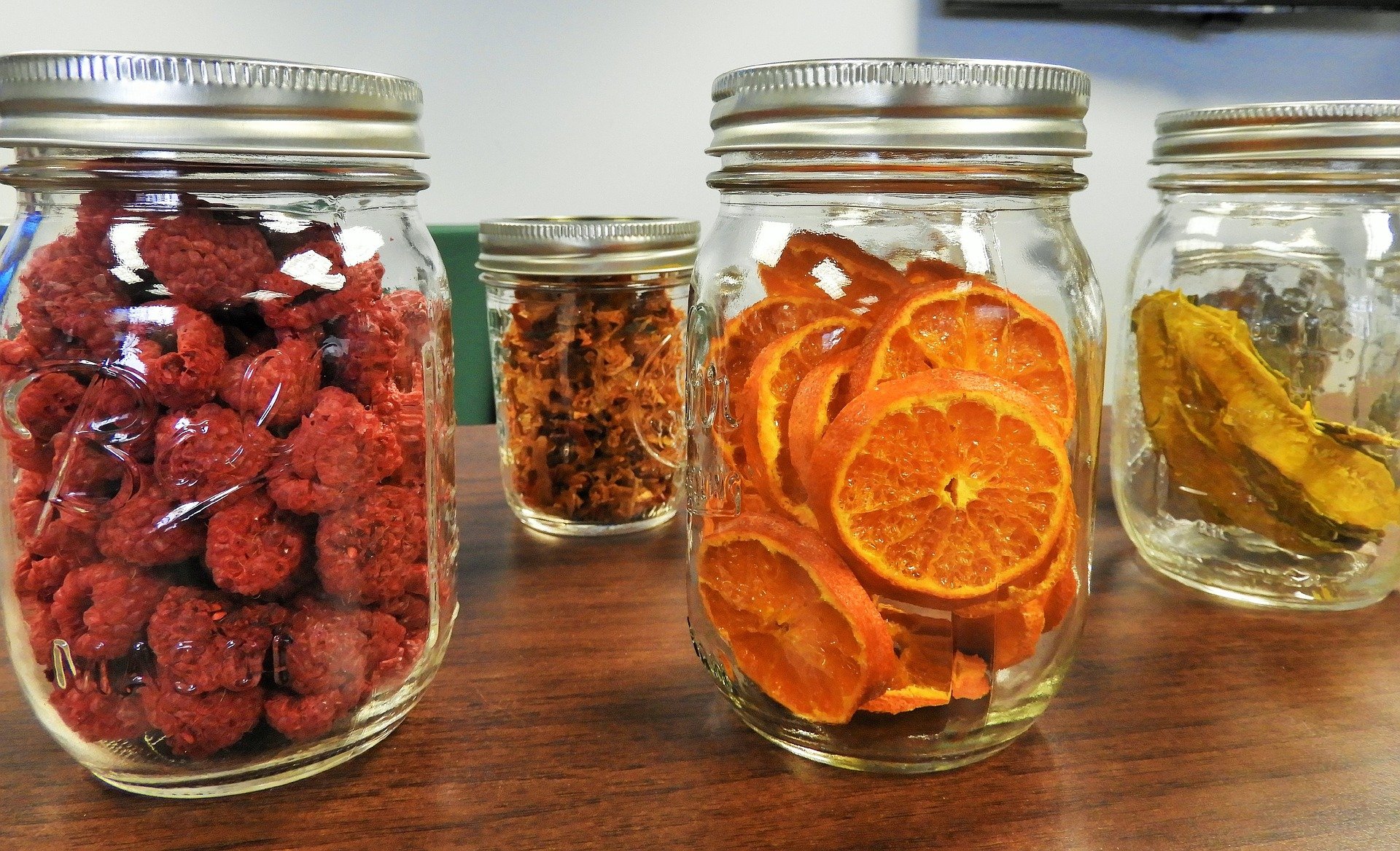 Mason jars of food that needs to be rotated according to our prepper’s spring to-do list