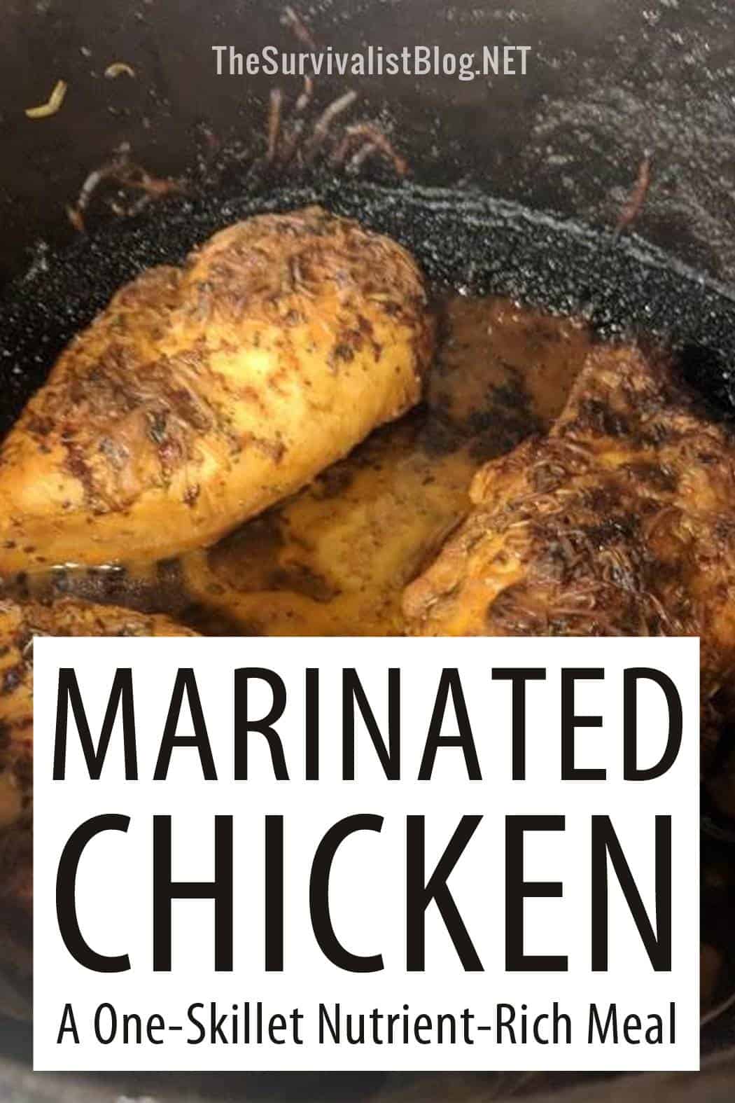 marinated chicken pinterest image